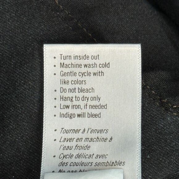 Paige Jeans Womens 2 25" Maternity Blue Skyline Skinny Dark Wash Casual Everyday - Picture 9 of 10